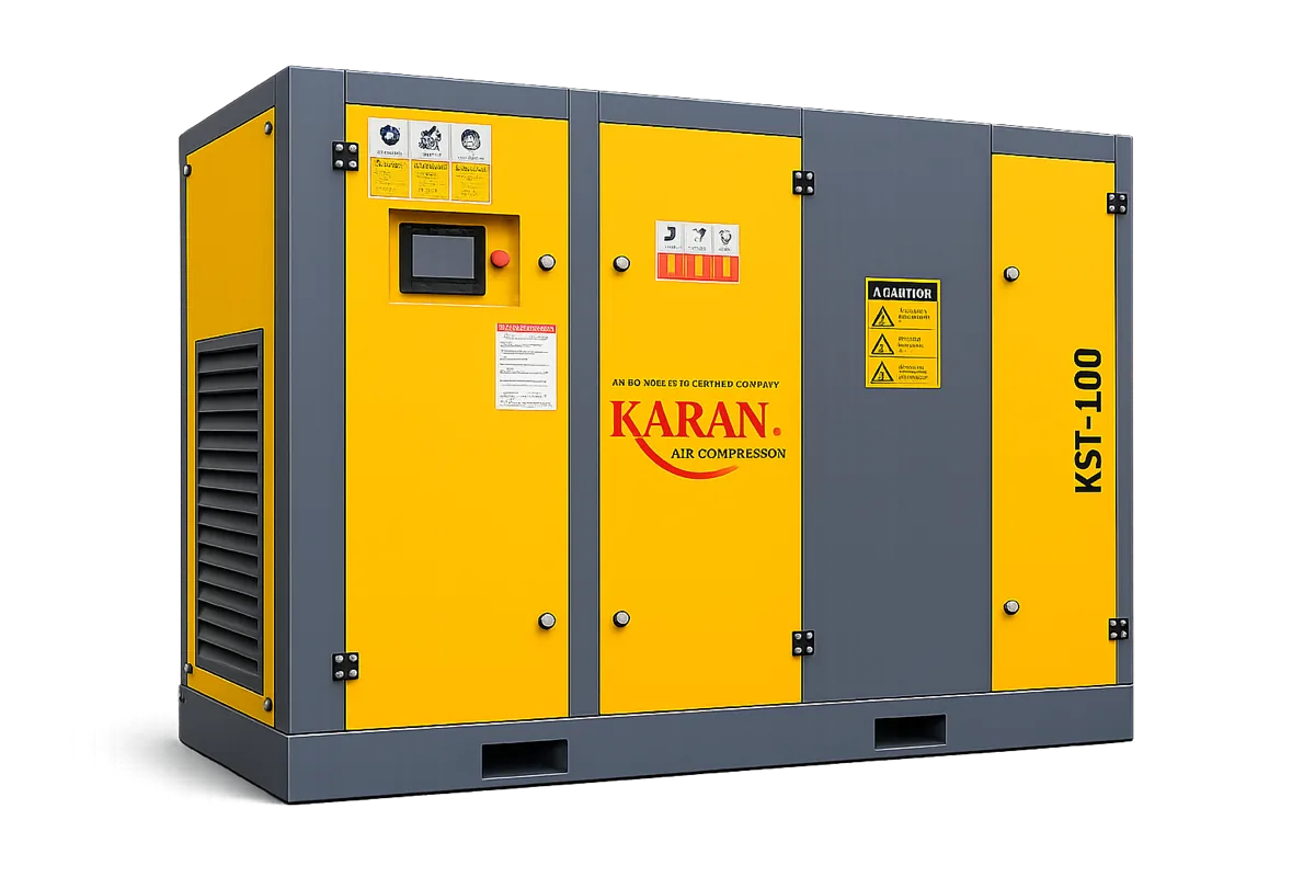 Two Stage Rotary Screw Compressor